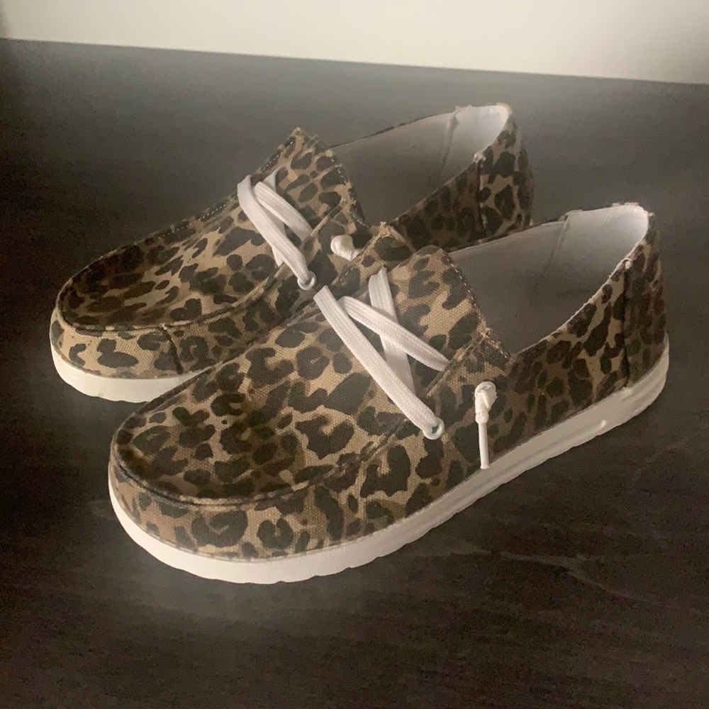Leopard print shoes